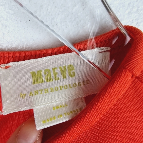 Anthropologie Maeve Sleeveless Flounce Dress - Picture 4 of 10